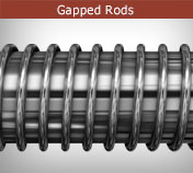 Gapped Rods